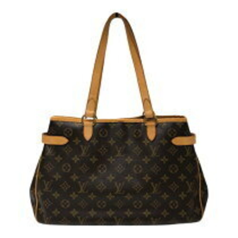 Louis Vuitton Batignolle Monogram Brown Horizontal Handbag Leather